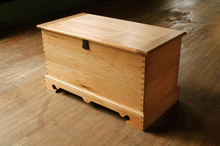 Pine Toy and Blanket Box — sold